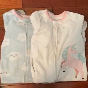 Carter’s Baby Girl 12 Sleepers